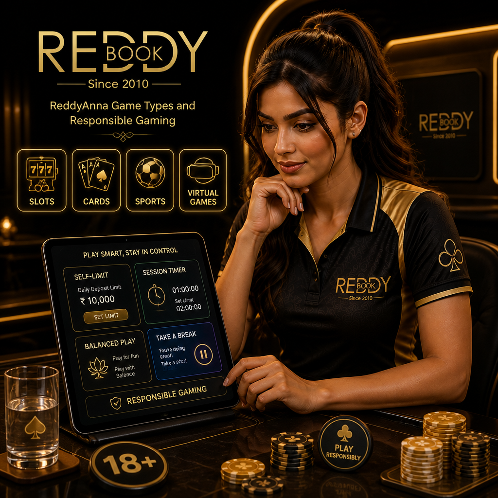 ReddyAnna Game Types and Responsible Gaming