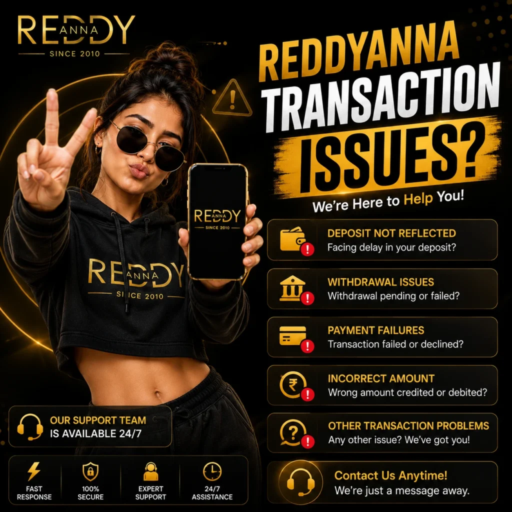 ReddyAnna Transaction Issues