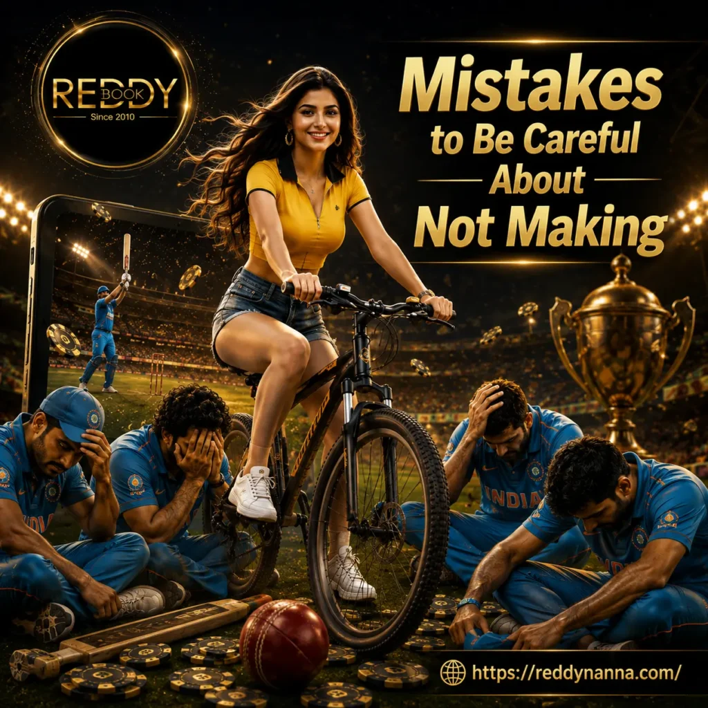 Reddybook mistakes to Be Careful