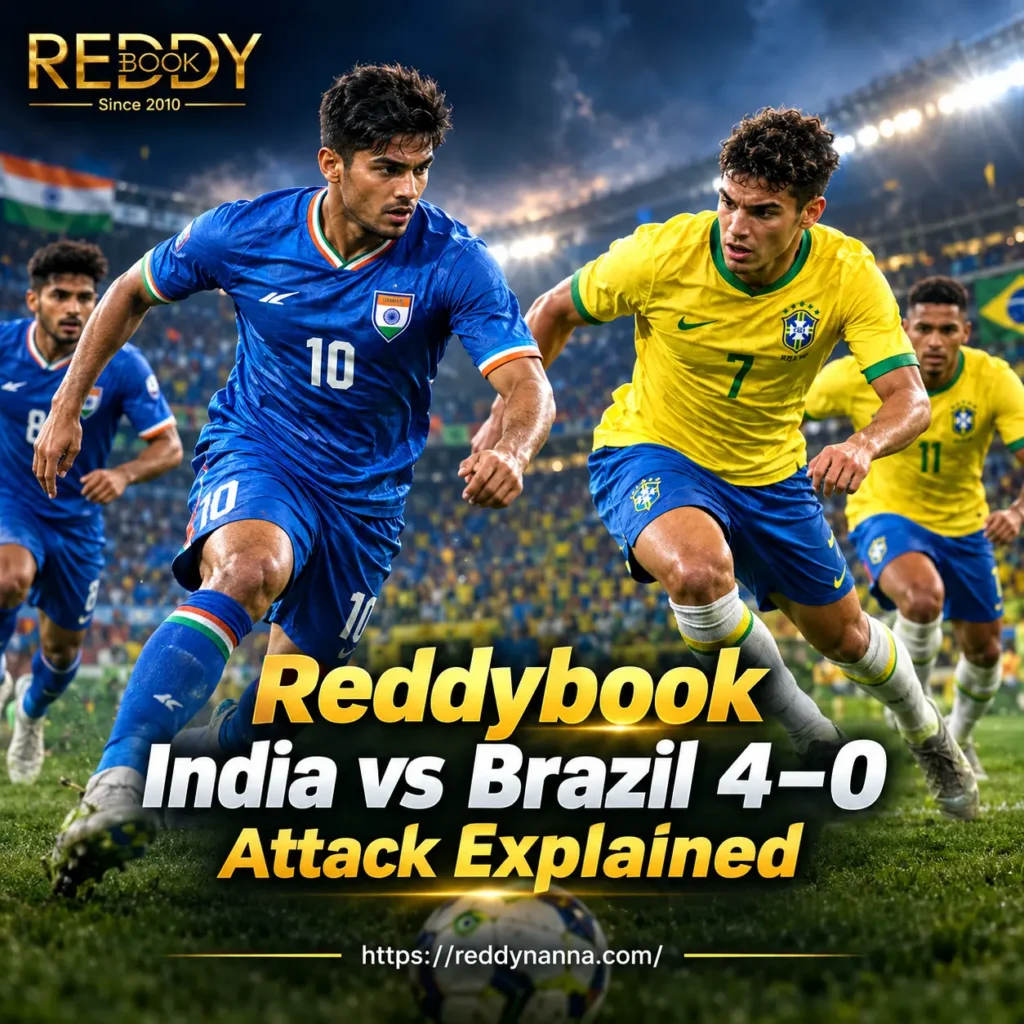 Reddybook India vs Brazil
